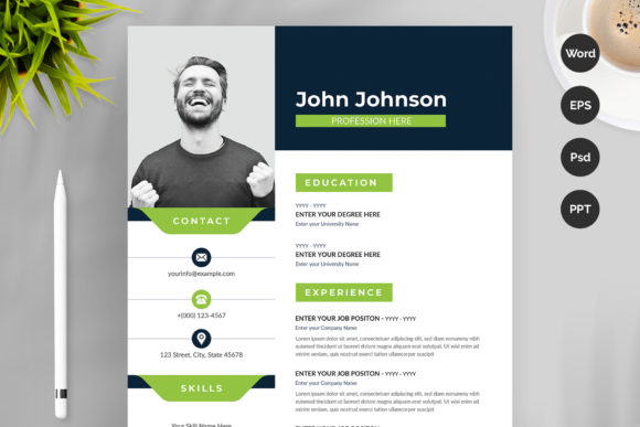 Download Modern Resume Template / CV - Resume template Collection